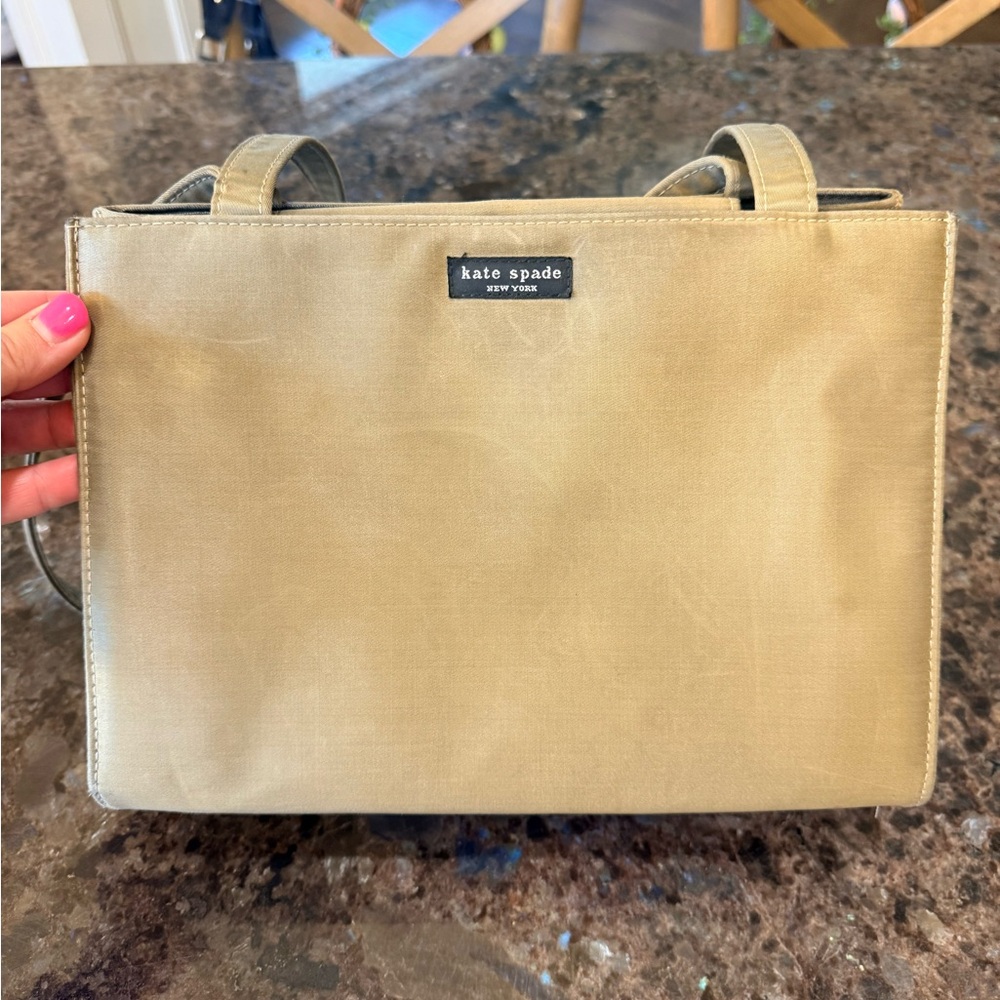 Kate Spade Metallic Gold Tote